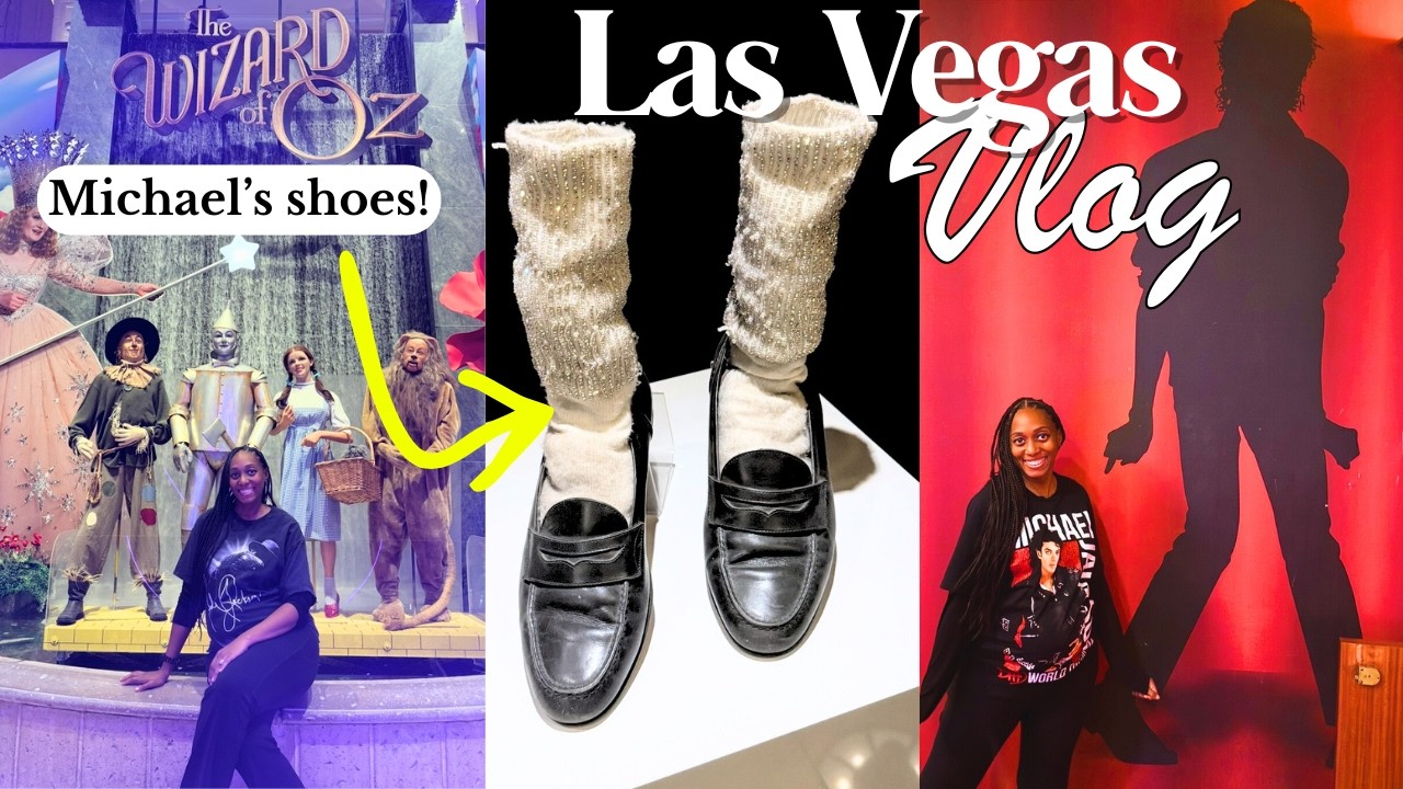 I Have Big News&hellip; 💛  Las Vegas Vlog + Michael Jackson ONE, MJ LIVE, & Wizard Of Oz at the Sphere