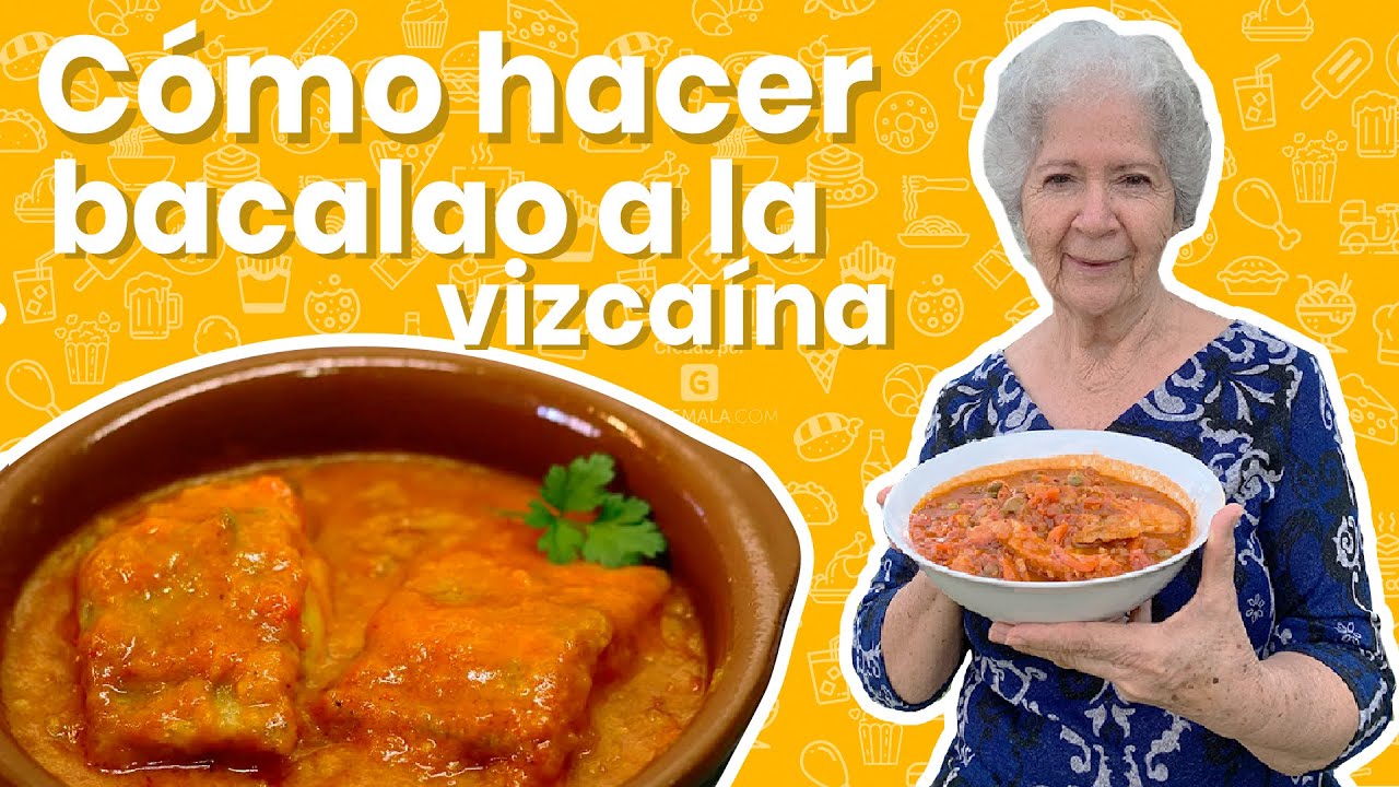 ¡Un delicioso bacalao a la vizcaína!