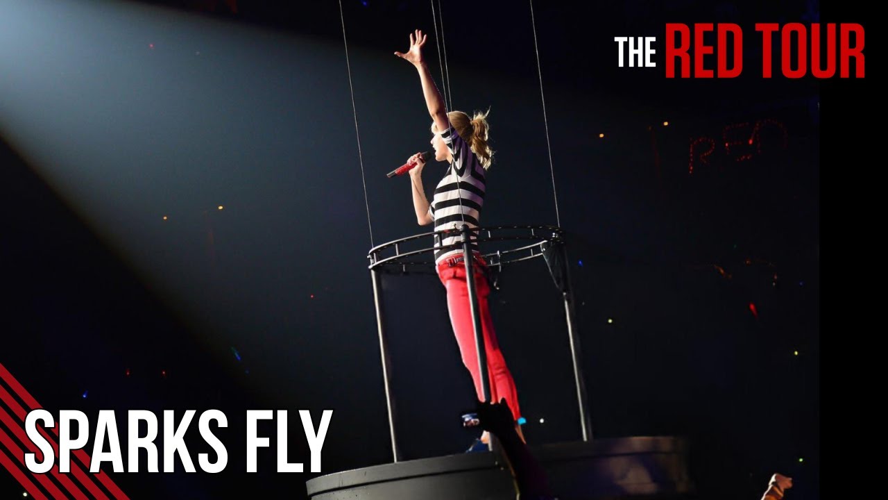 Taylor Swift - Sparks Fly (Live on The Red Tour)