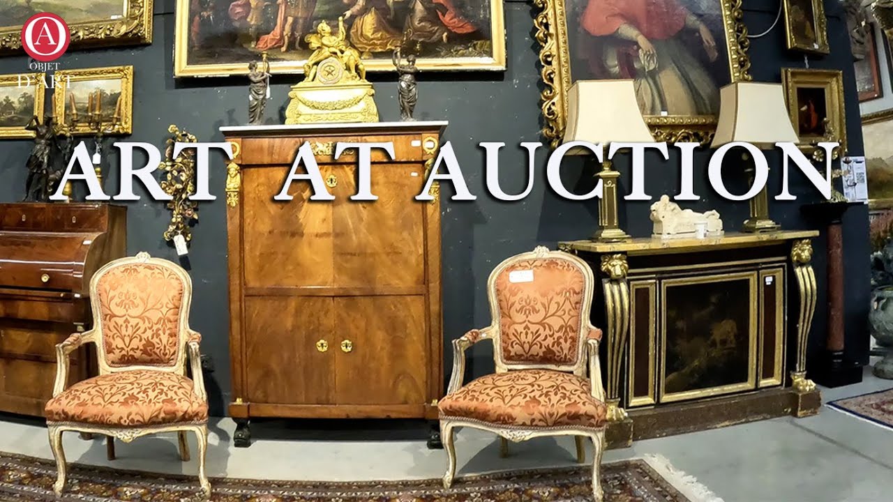 The Most INSANE Fine Art Auction Finds #ArtOdysseyF #objetdart #art