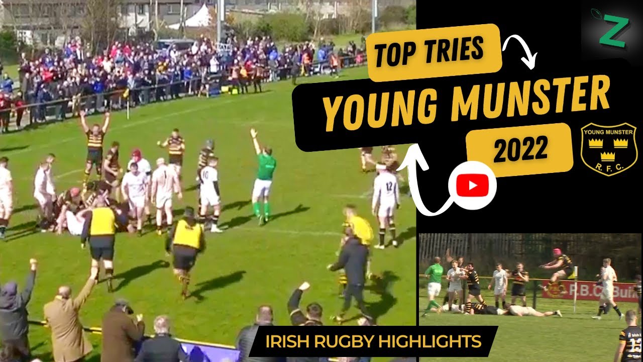 Young Munster best tries 2021-2022 | Irish Rugby Top Division