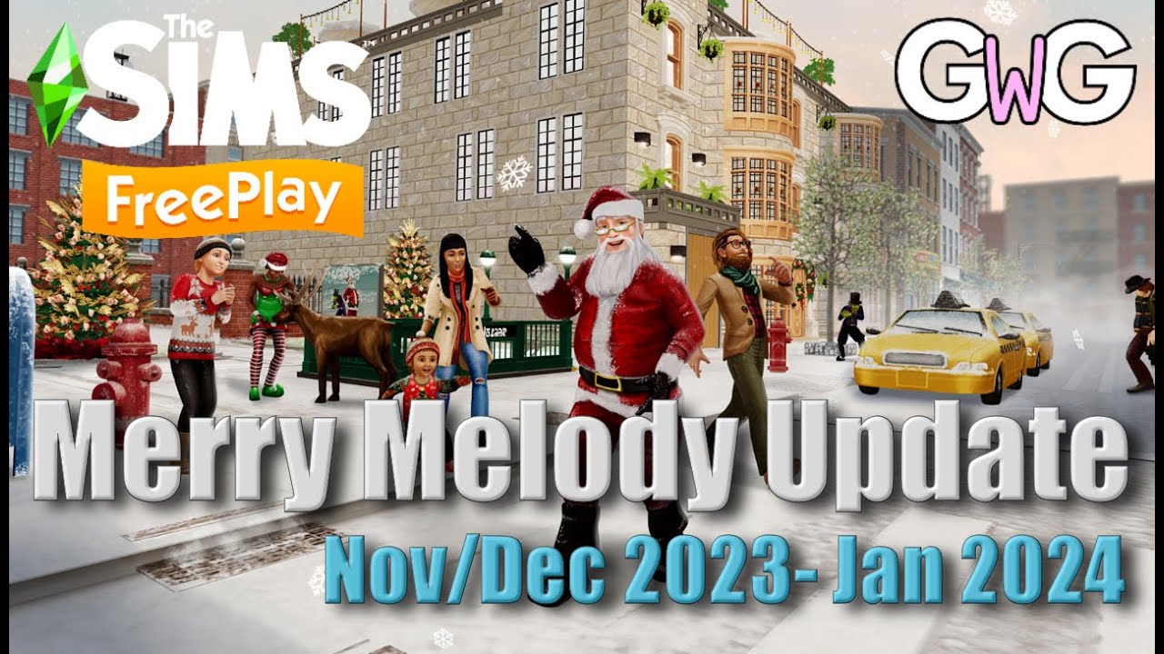 The Sims Freeplay — обновление Merry Melody🎄 [Даты и призы]