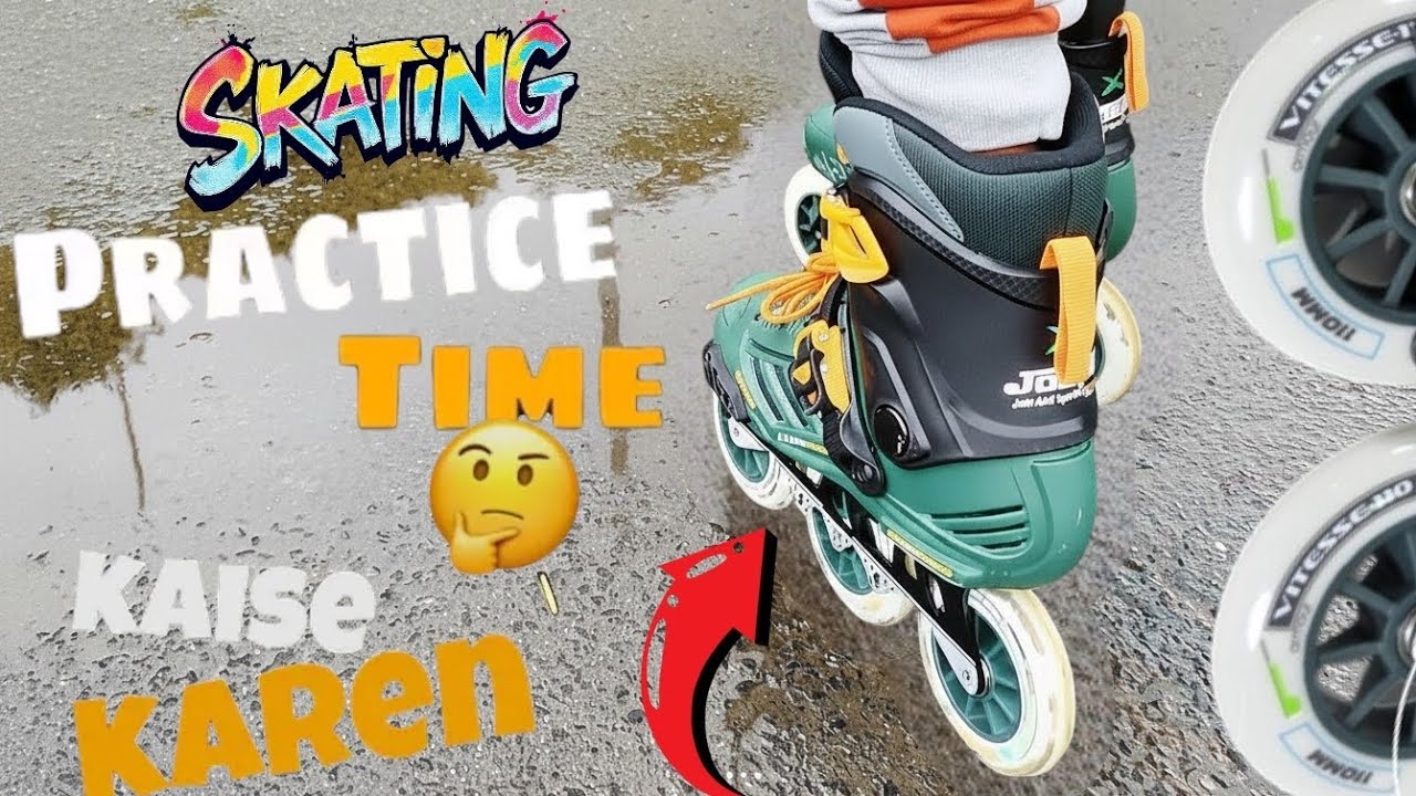 Skating Practice कैसे करे ? 🛼 चलो साथ में सीखते हे inline skate 3 Tips for Beginners!