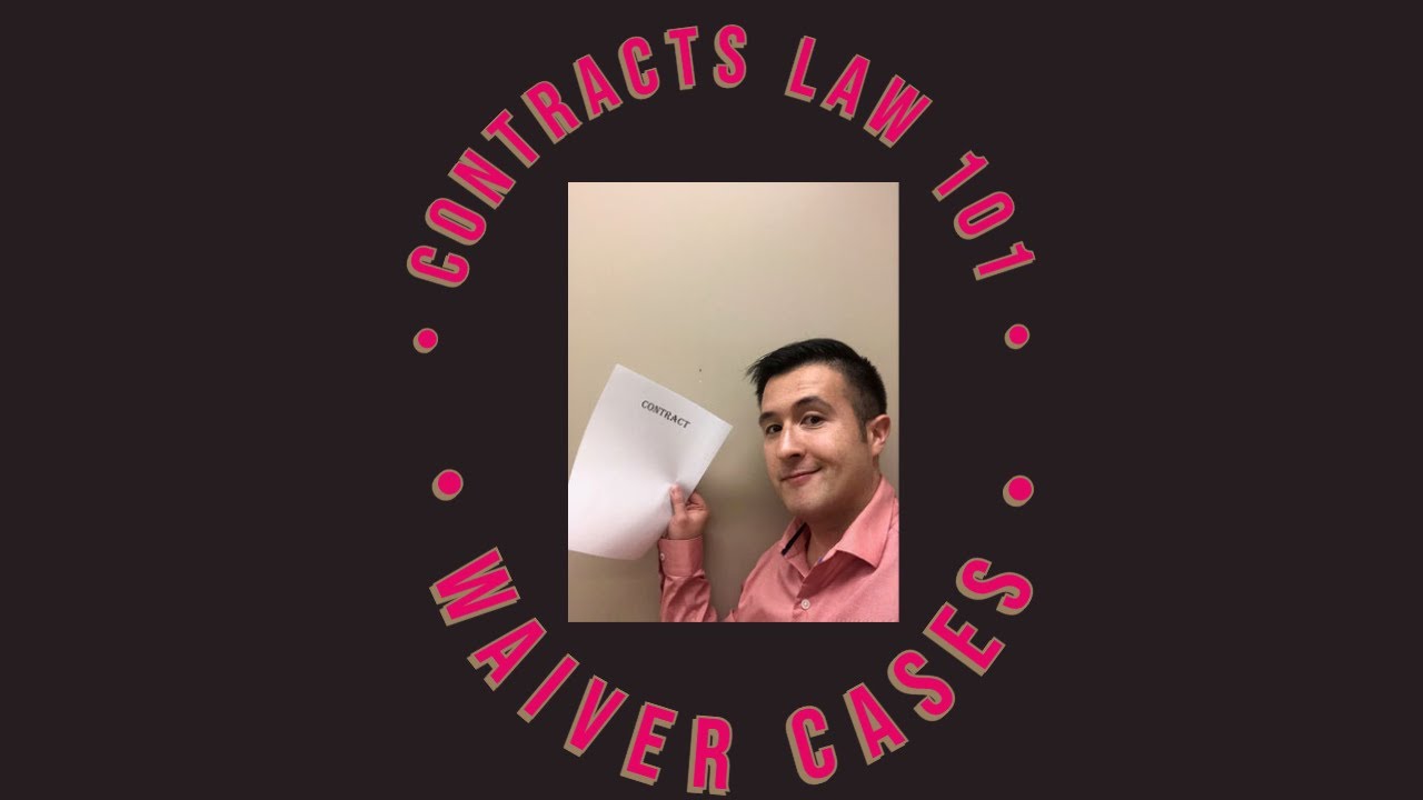 Contract Law 101: Waivers and Exclusion of Liability Clauses and Case Briefs (Tilden Rent-A-Car)