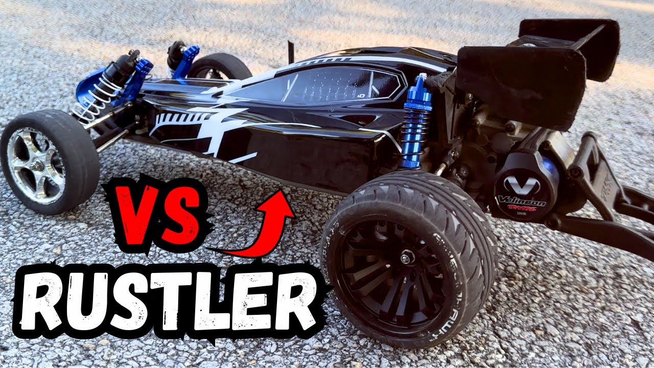 Traxxas Bandit Vs Rustler Drag Race | Quest to 100 MPH Bandit Ep: 3