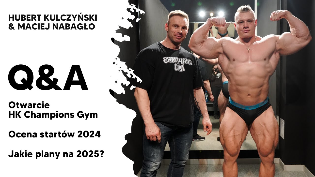 Otwarcie HK Champions GYM | Co nowego u Huberta Kulczyńskiego? | Maciej Nabagło & Hubert Kulczyński