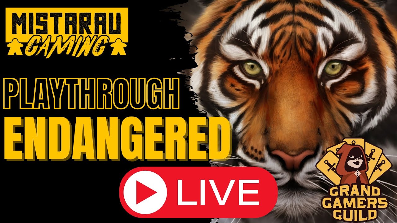 Endangered | How To Play | Solo Playthrough | Mista Rau Gaming