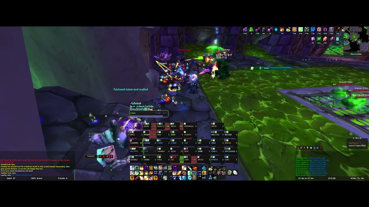 Turtle WoW | Naxxramas | Mortality | June 15th 2025 | Holy Priest PoV