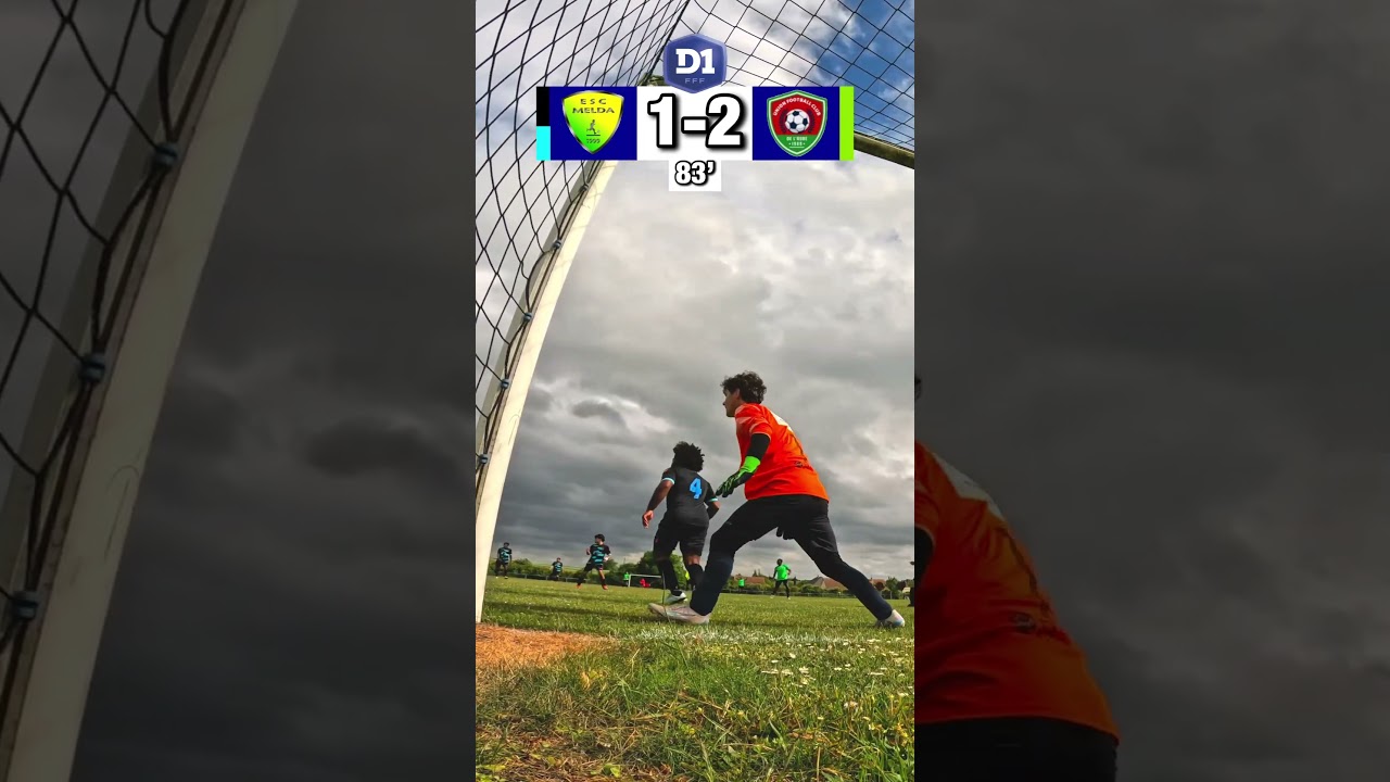 Un match fou&hellip;jusqu&rsquo;&agrave; la derni&egrave;re minute🔥🧤⚽️ #gk #gardien #gardiendebut #football #fyp #foryou