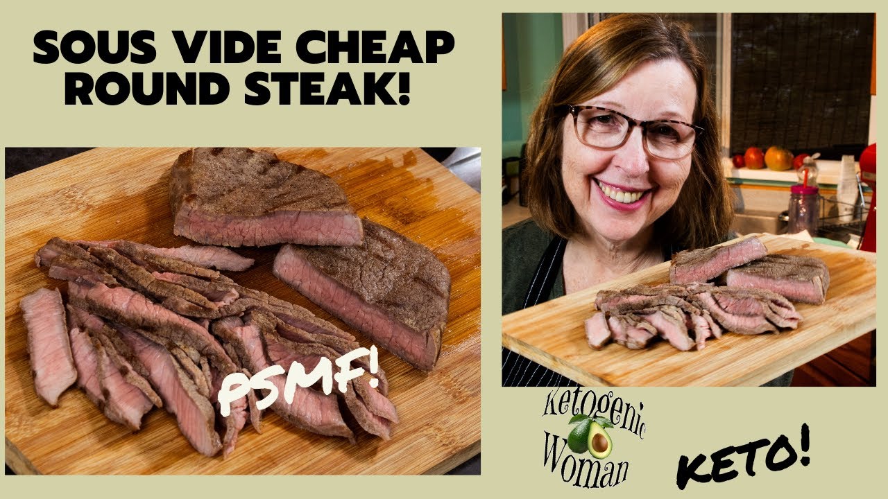 Sous Vide Round Steak  | My First Attempt at Sous Vide Steak for PSMF Day | Lean Protein Day