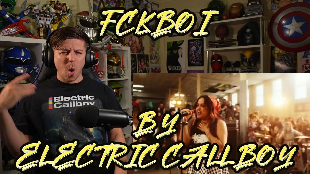 Я НИКОГДА НЕ ЗНАЮ, ЧЕГО ОЖИДАТЬ!!!!!! Слепая реакция на Electric Callboy - FCKBOI Ft. Conquer Divide