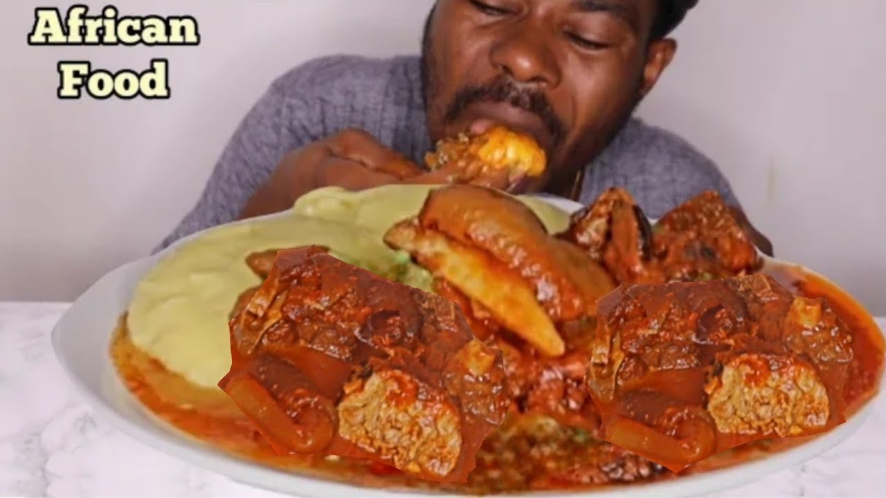 Pepper Soup And Fufu
