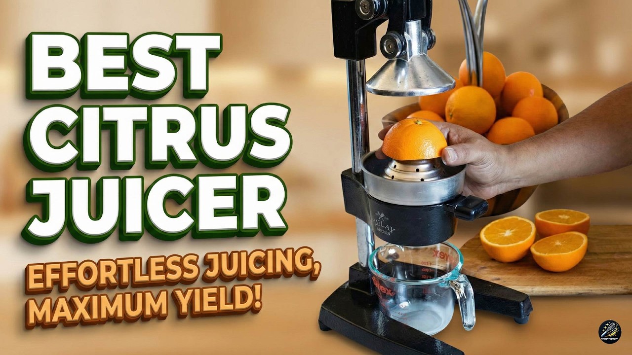 Top 5 Best Citrus Juicers of 2026 | Fresh Juice in Seconds!