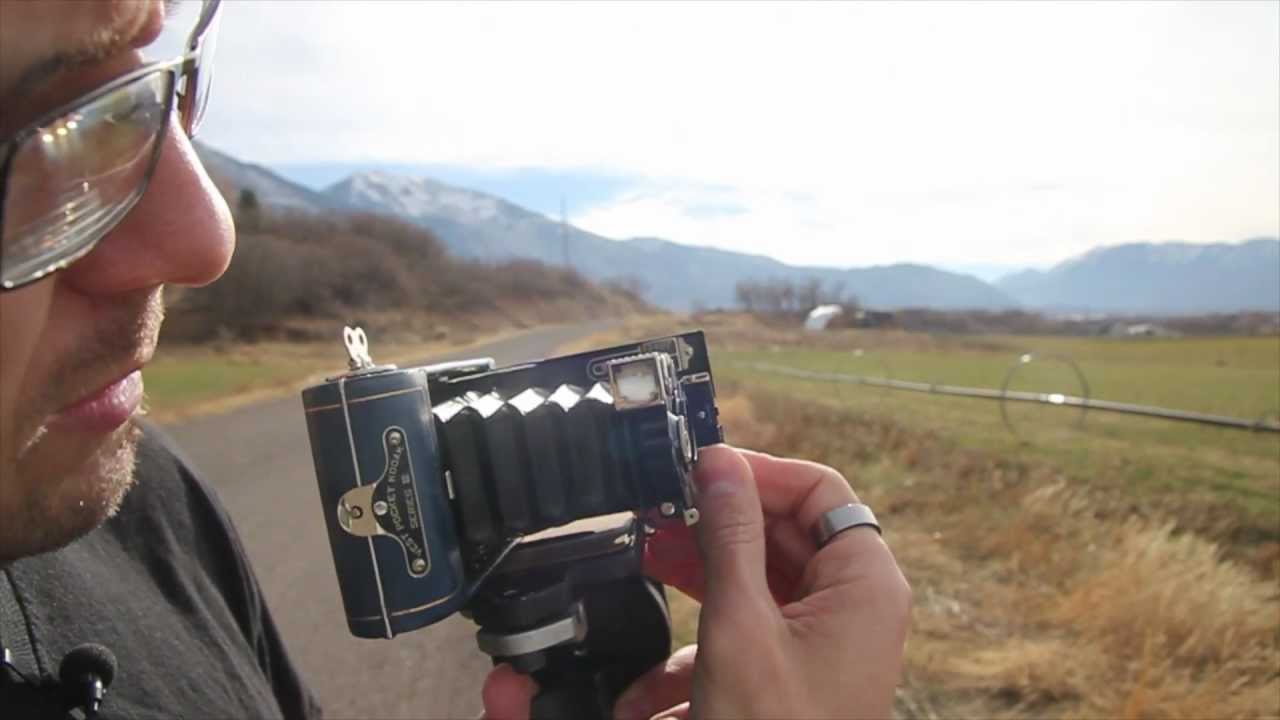 Shooting 35mm film with a Kodak Vest Pocket camera