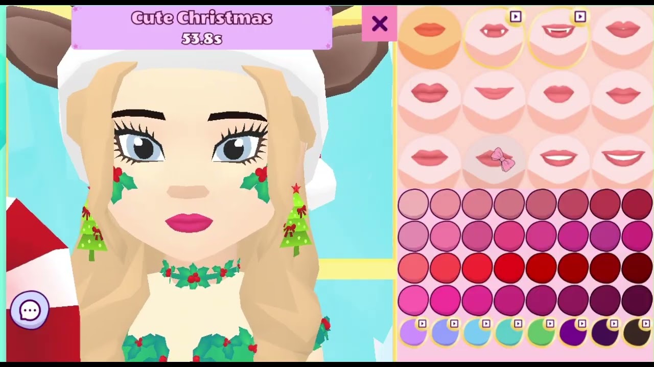 Cute Christmas In Vortella's Dress Up with voice🎅🎁🎄