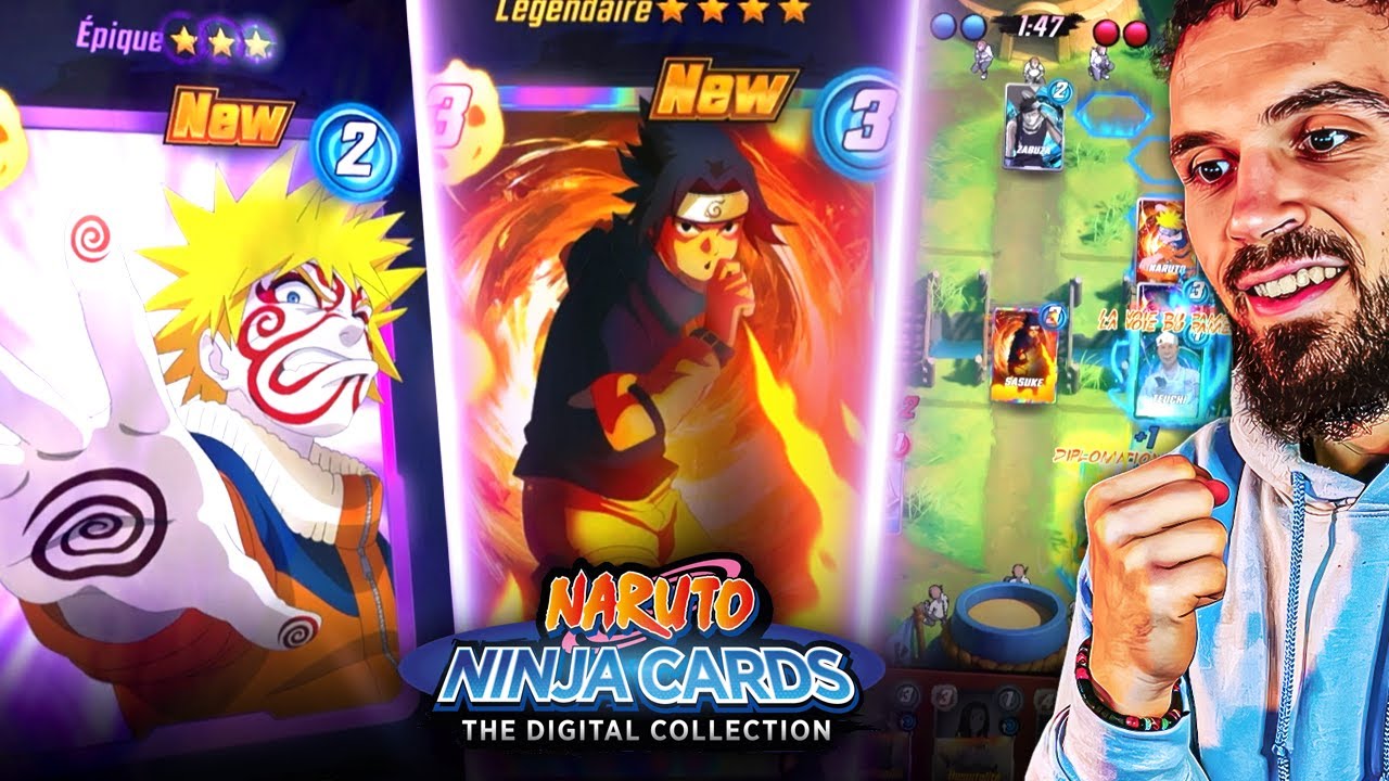 DECOUVERTE NARUTO NINJA CARDS : Enfin un NOUVEAU Jeu Mobile Naruto !
