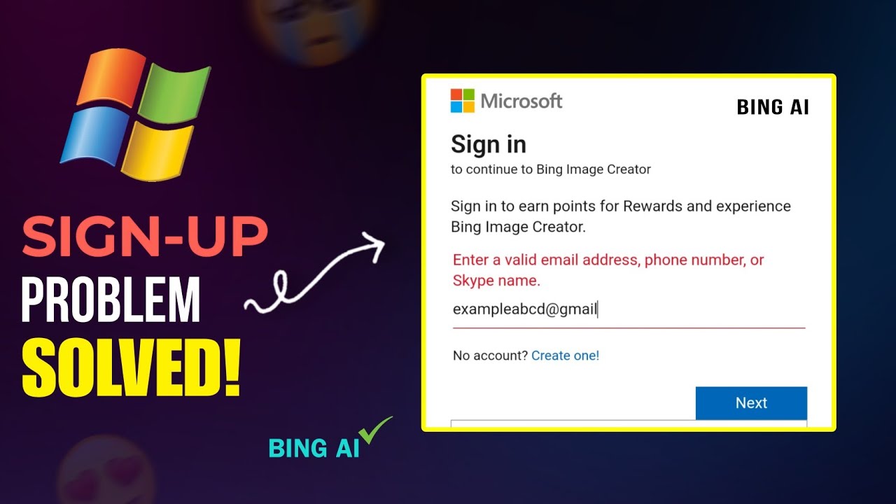 How to Sign Up in Bing Ai Image Generator | Microsoft Bing Ai Account Kaise Banaye | Bing Ai Login