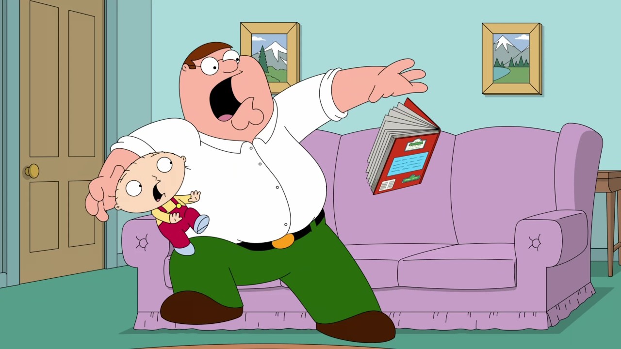 Family Guy - There’s a monster at the end of this book