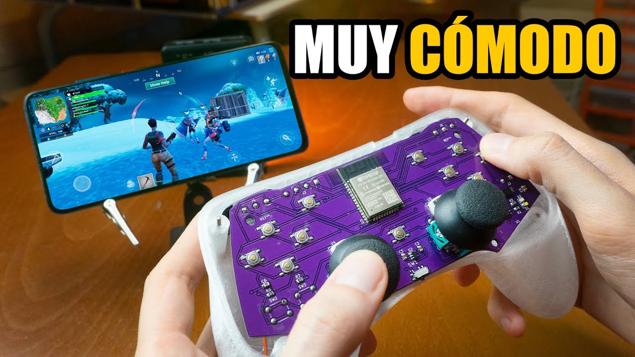 Construimos un Mando de PLAY para Móvil y PC