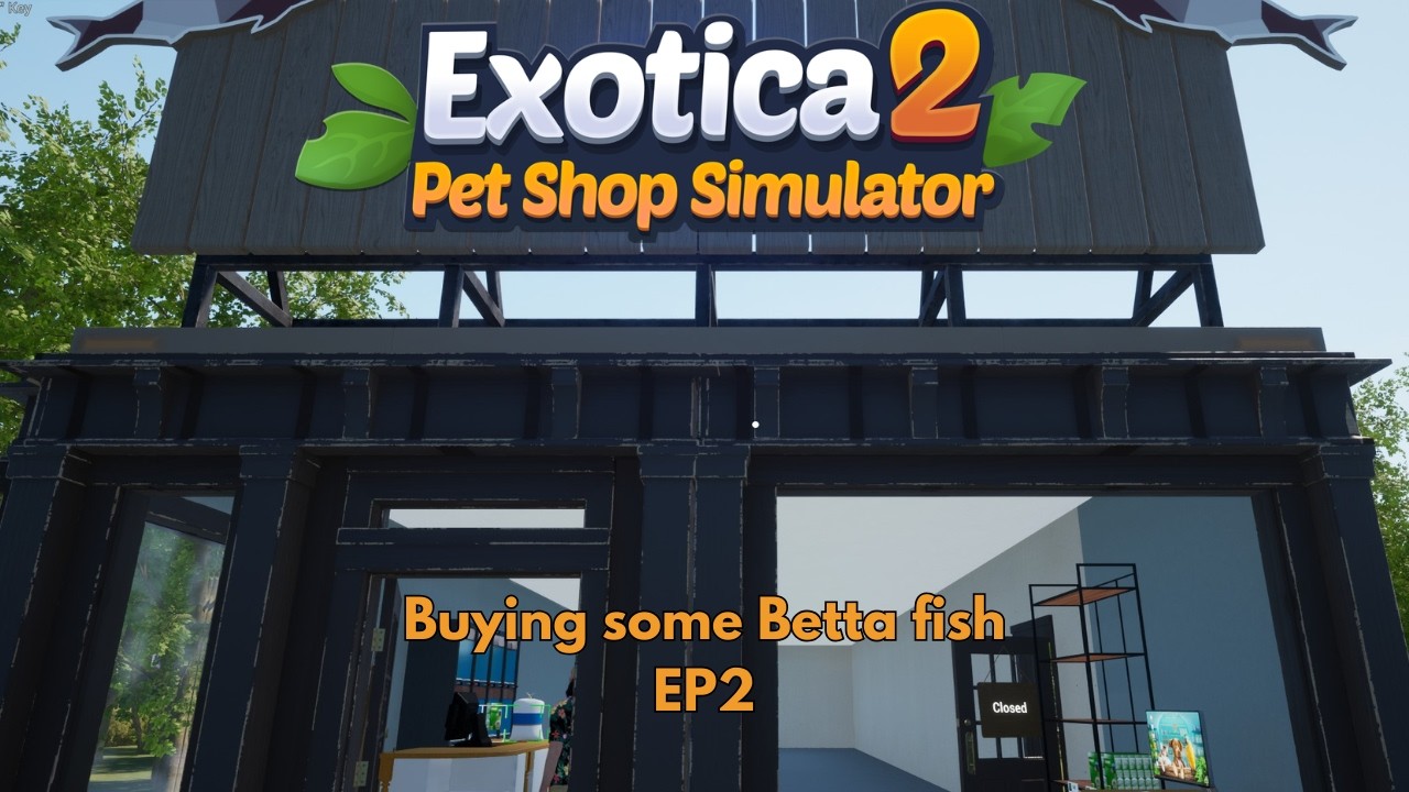 Getting some Betta fish | Pet Shop Simulator Ep2