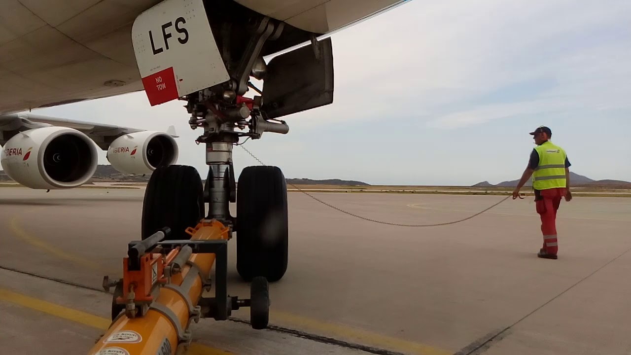 PUSH BACK ATHENS SWISSPORT !!!!