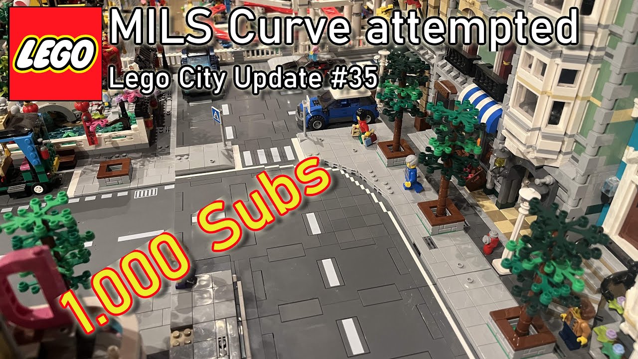 The dreaded MILS curve attemped - with success - Lego City Update #35