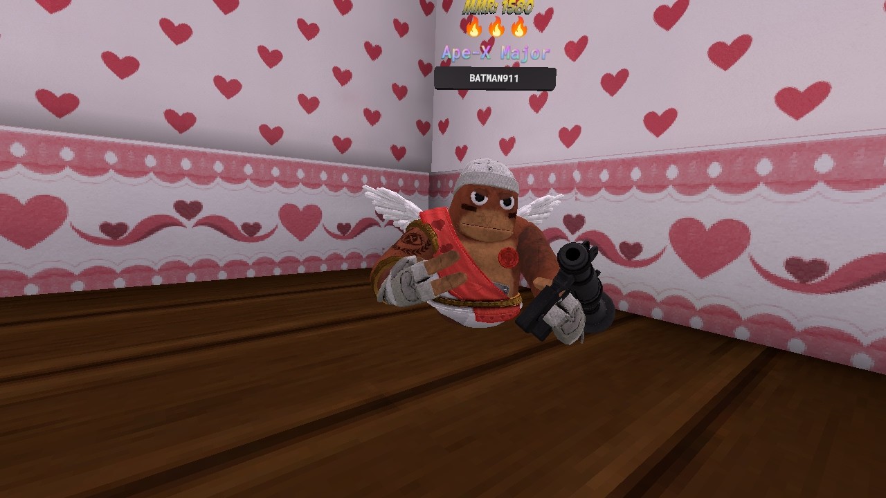 Playing animal rivles