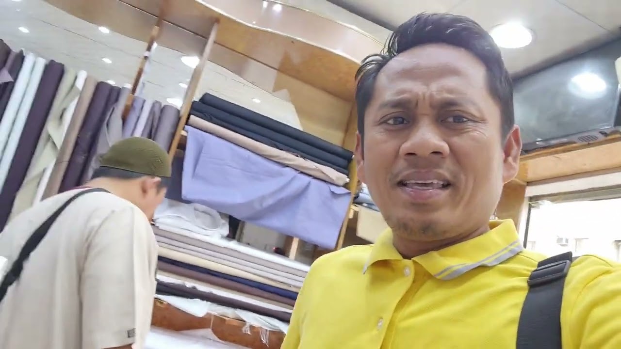 JAHIT GAMIS SLIMFIT DI MEKKAH....BAGUS DAN CEPAT.