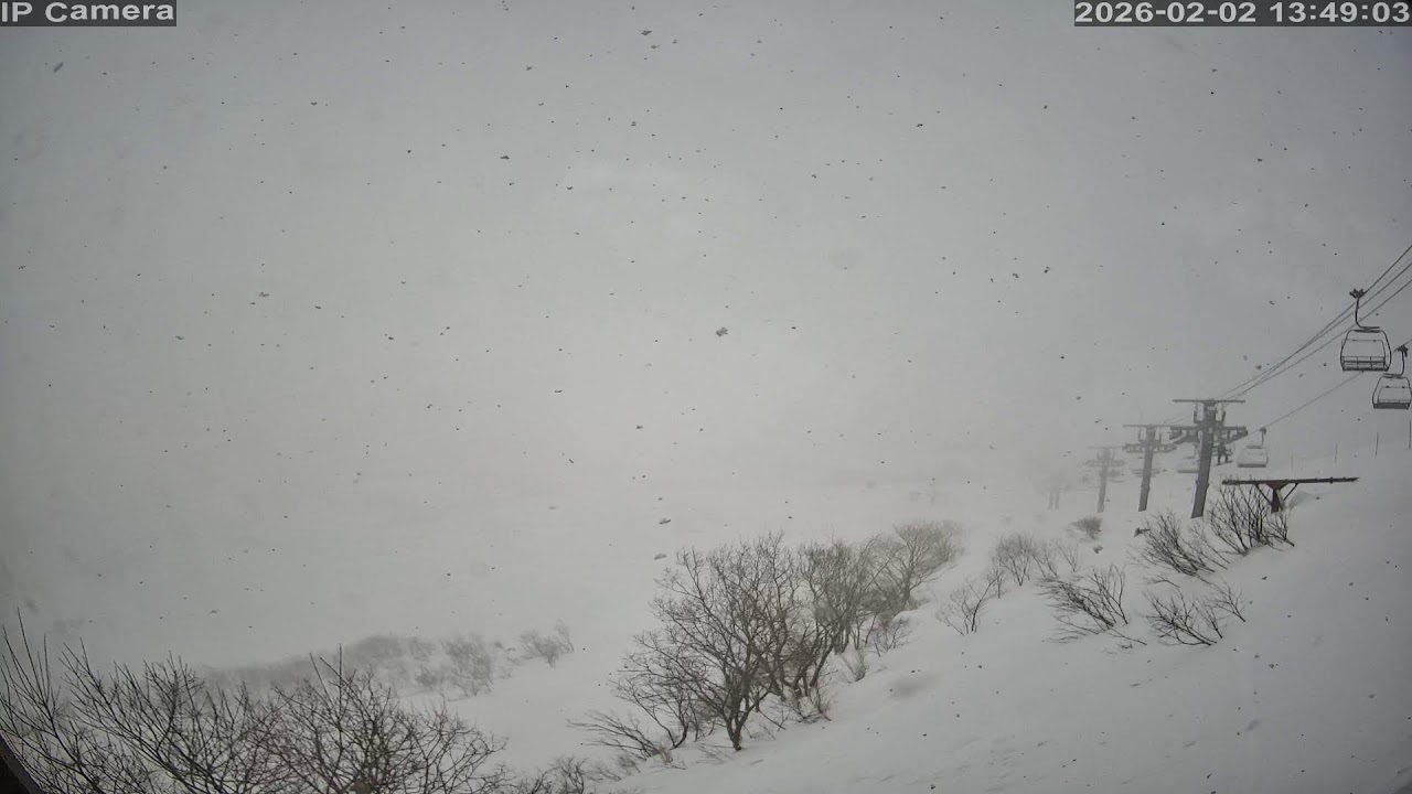 Camera 白馬八方尾根 - 2026-02-02 13:30