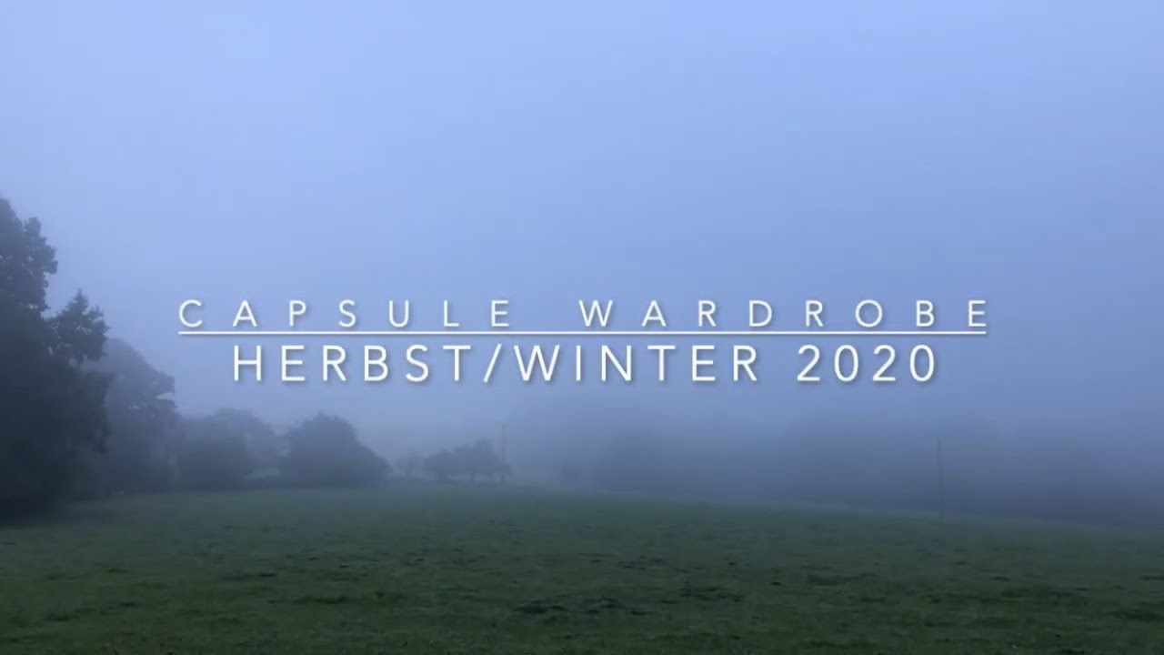 Minimalismus im Kleiderschrank | Capsule Wardrobe H/W 2020