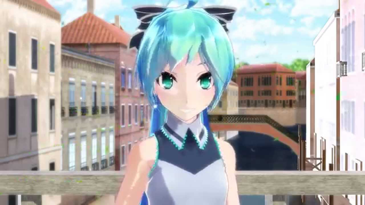 【MMD】ポニテミクさんで｢High And Loud」　専門学校HAL　Tda式