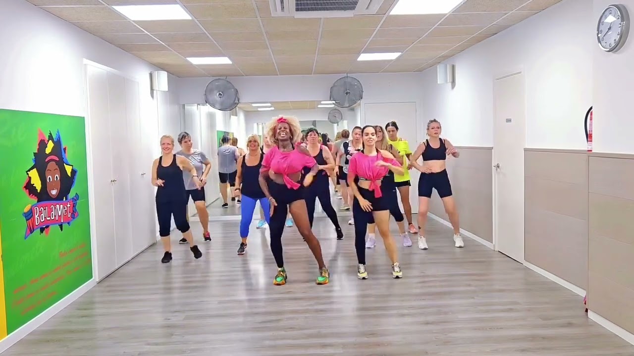 Coreo Zumba Rumba  flamenca         El kubanito ‘’Suéltate el Pelo’’