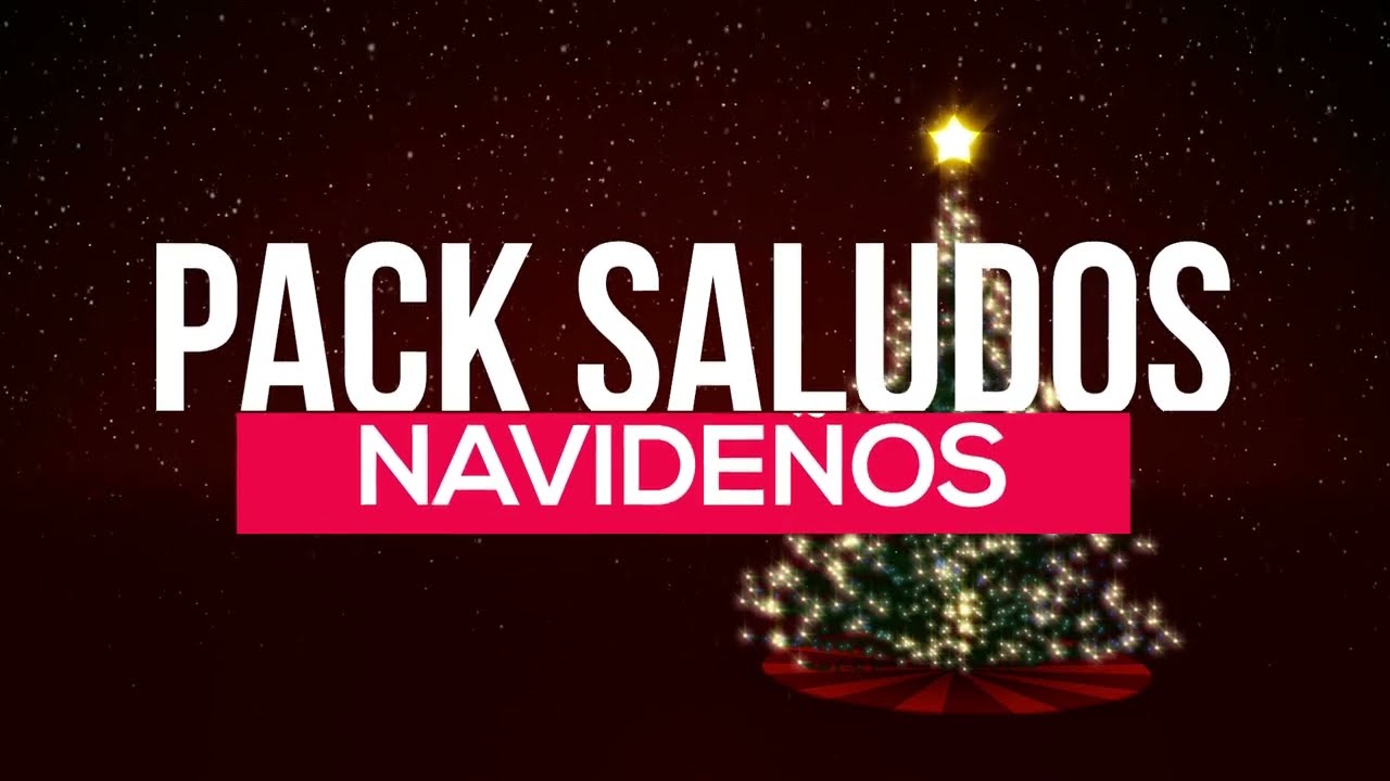 DEMO PACK ARTE FIESTAS NAVIDEÑAS 2024 / AÑO NUEVO 2025 PARA RADIOS - LOCUTOR PATRICIA S.