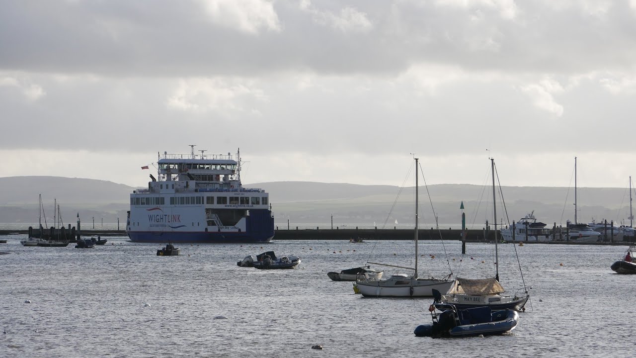 Ferries At Lymington, Dec 2025