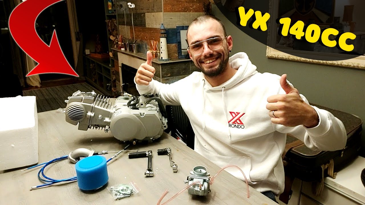 UNBOXING MOTOR YX 140CC ( PITBIKE SUPERMOTO )