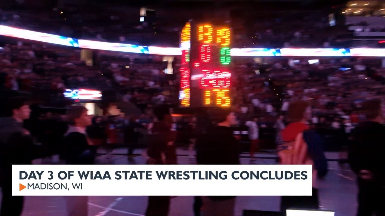 Day 3 of WIAA State Wrestling concludes