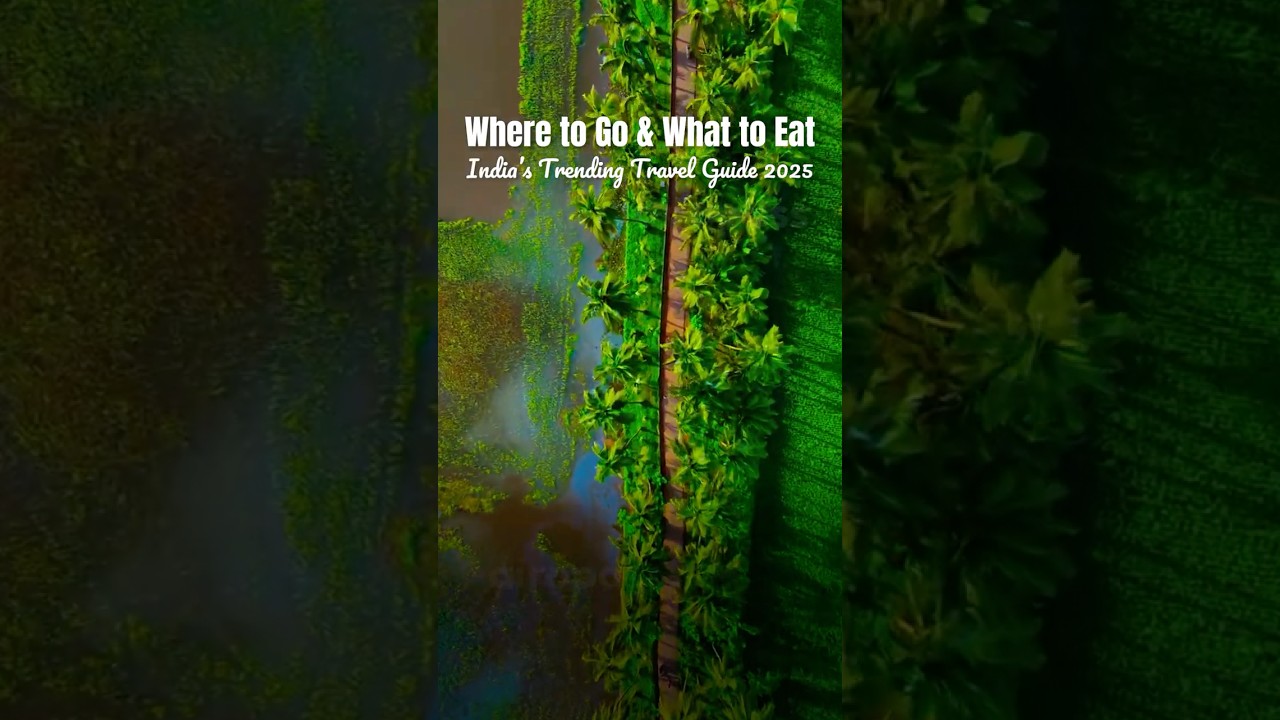 Where to Go & What to Eat: India’s Travel Guide 2025 