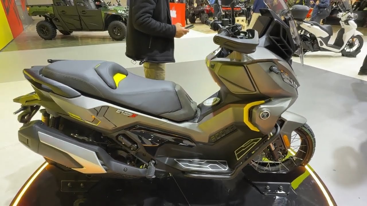Обзор Voge SR 450X Twin (2025 г.) &ndash; EICMA 2025, Милан