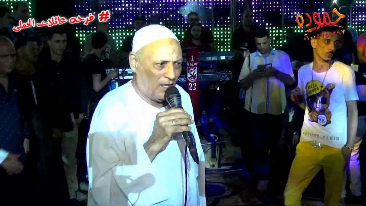 الشيخ احمد مجاهد وعبدالسلام في فرح أبناء مجاهد خربنها ابو حمصه مولعها