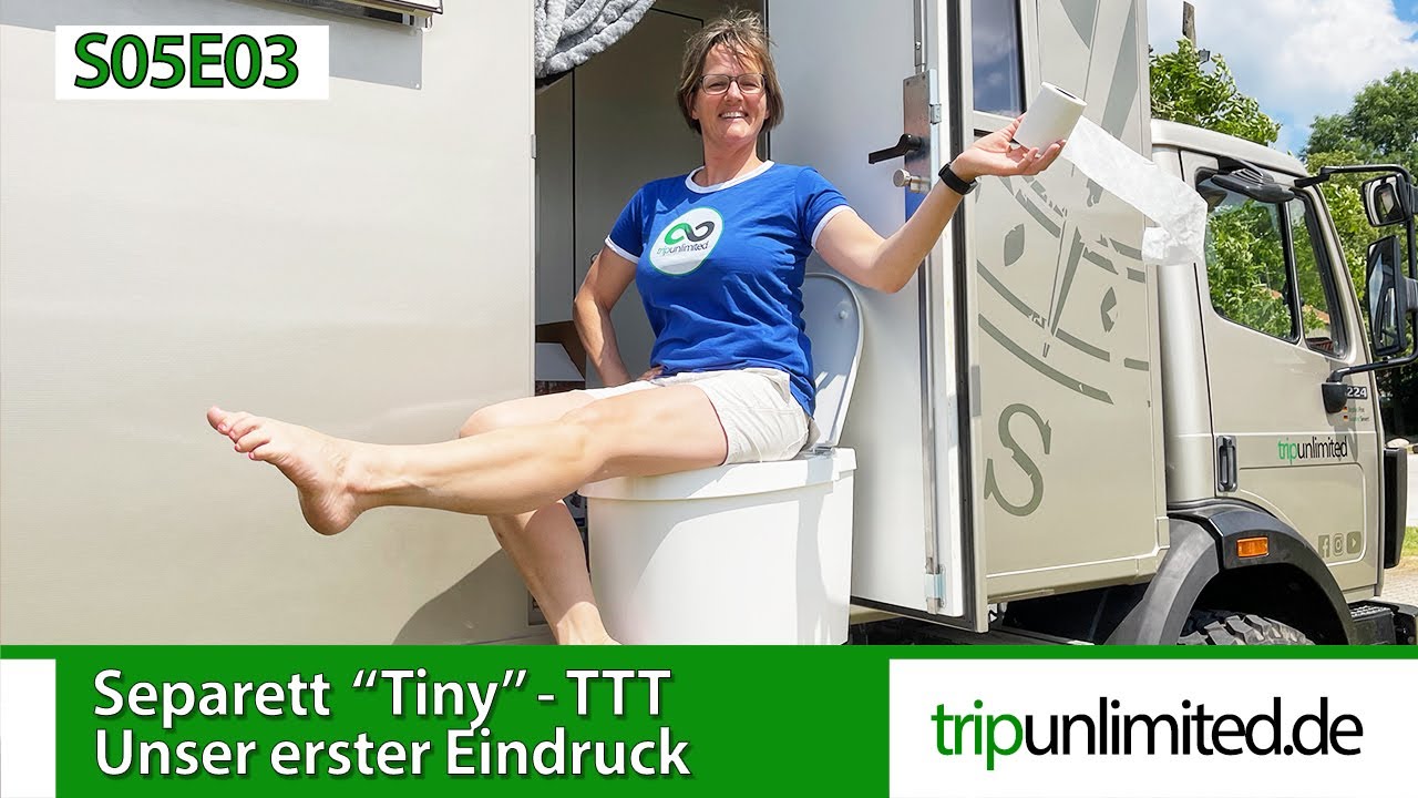 Separett Tiny Trockentrenntoilette - Unboxing