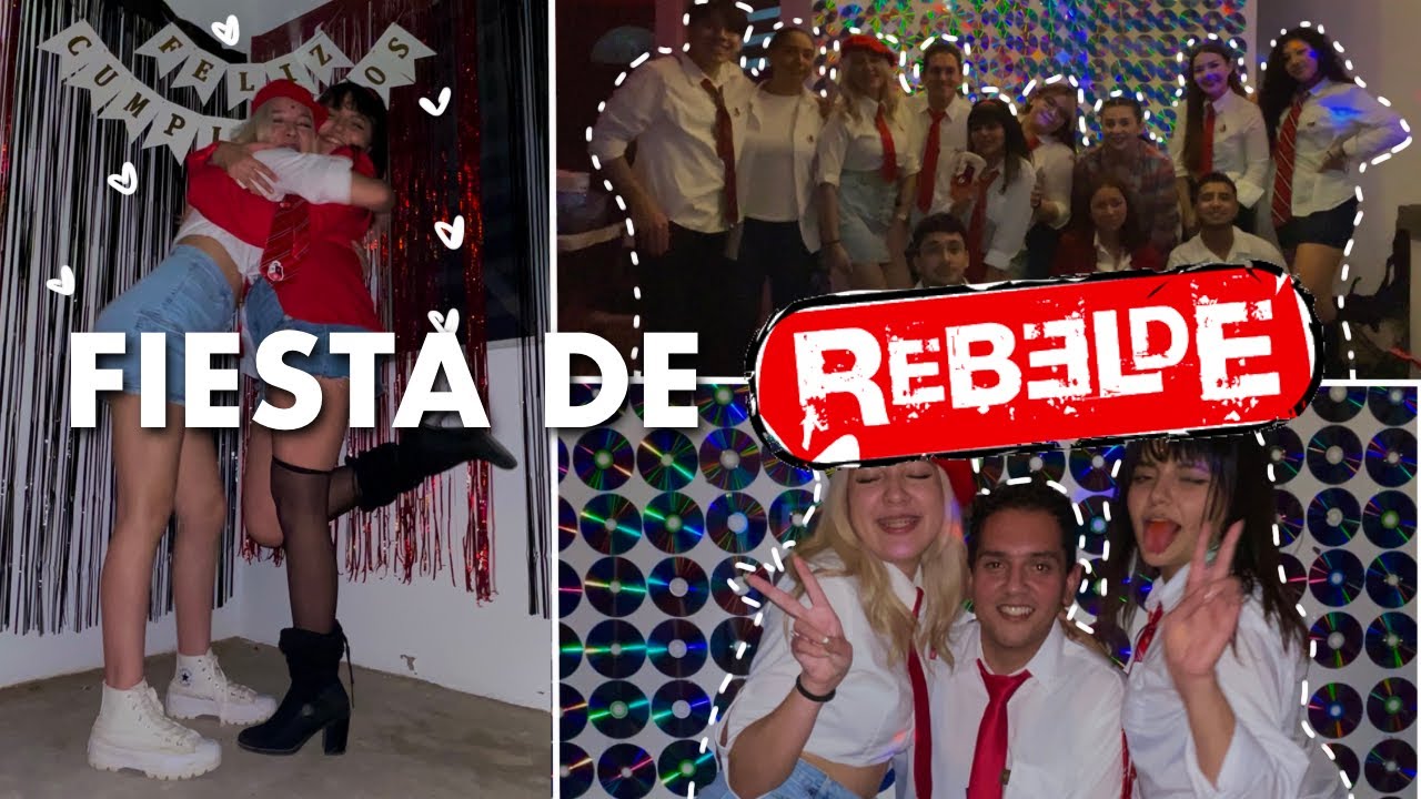 Mini vlog | Fui a una fiesta temática de rbd