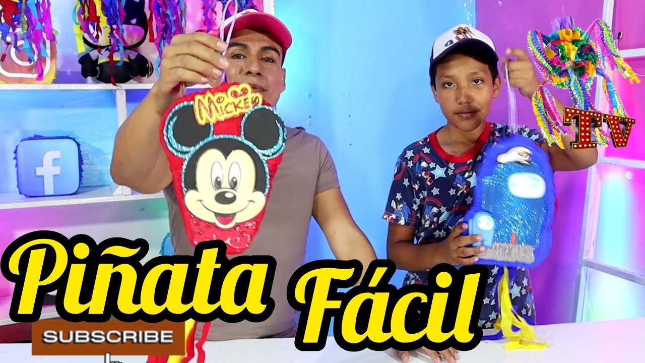 Así se hacen las PIÑATAS más Fáciles del mundo‼️🪅 FEAT JOSUE🪅‼️😎