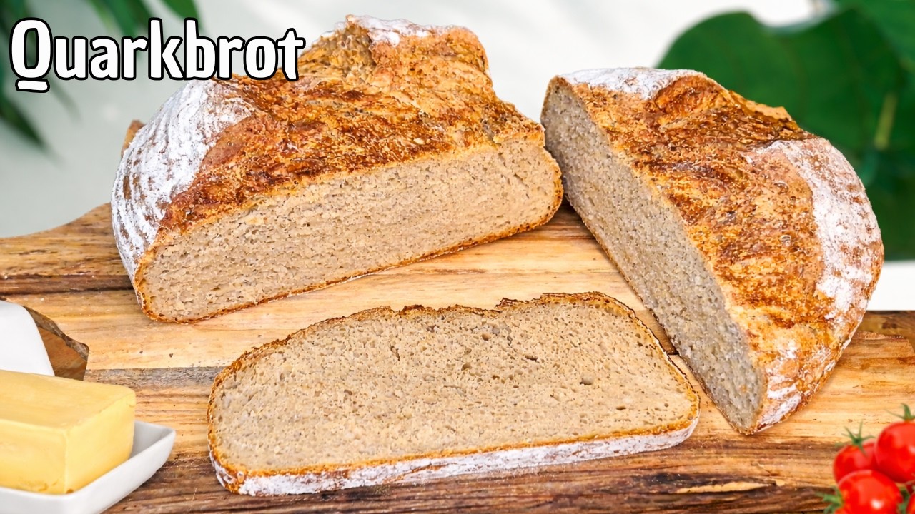 Quarkbrot selber machen 😋 Einfach, günstig & besser als vom Bäcker #288