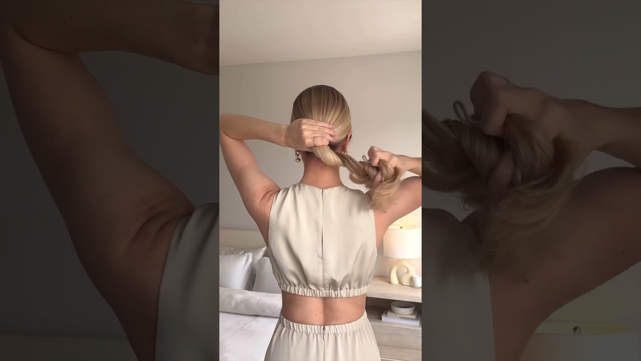 EASY PROM UPDO TUTORIAL❤️
