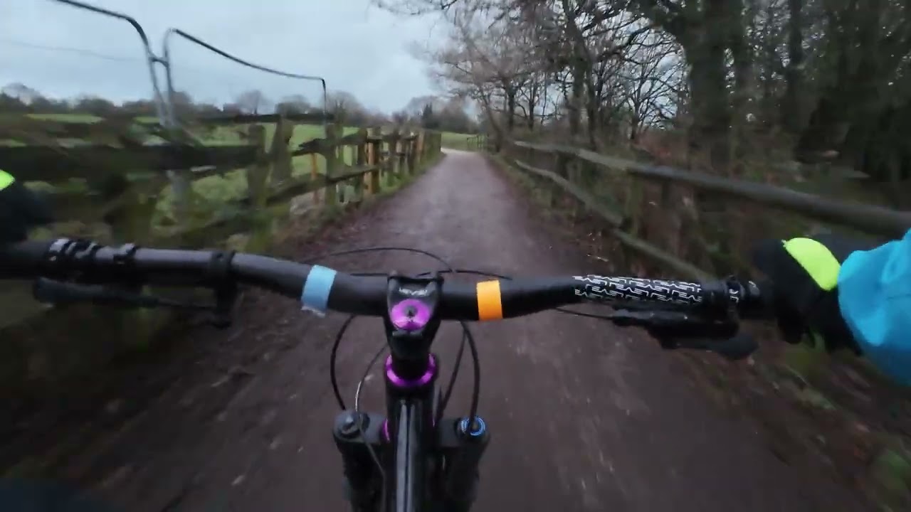 Wet and windy ride