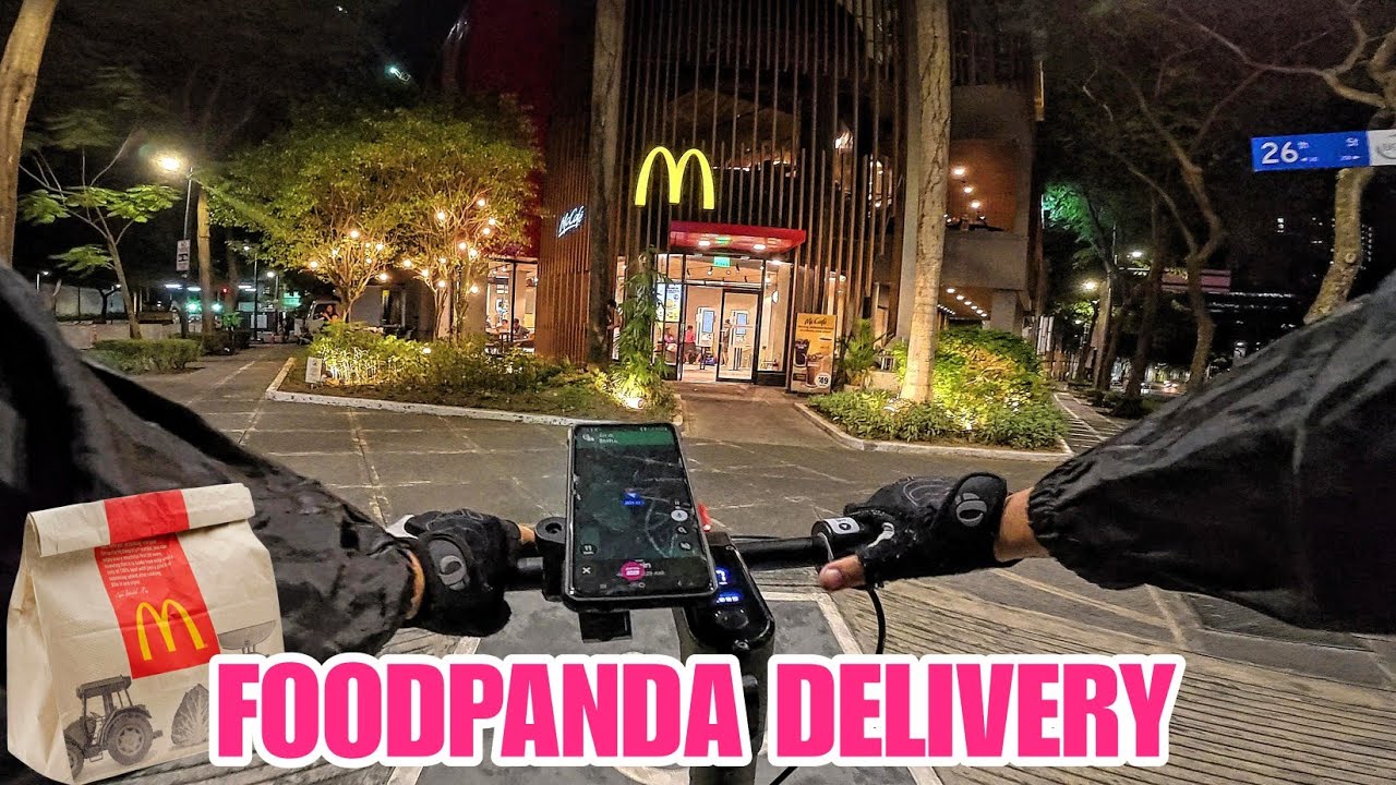 BGC Food Delivery POV | FoodPanda Fare Sahod | LADY RIDER | BGC GIG HUSTLE