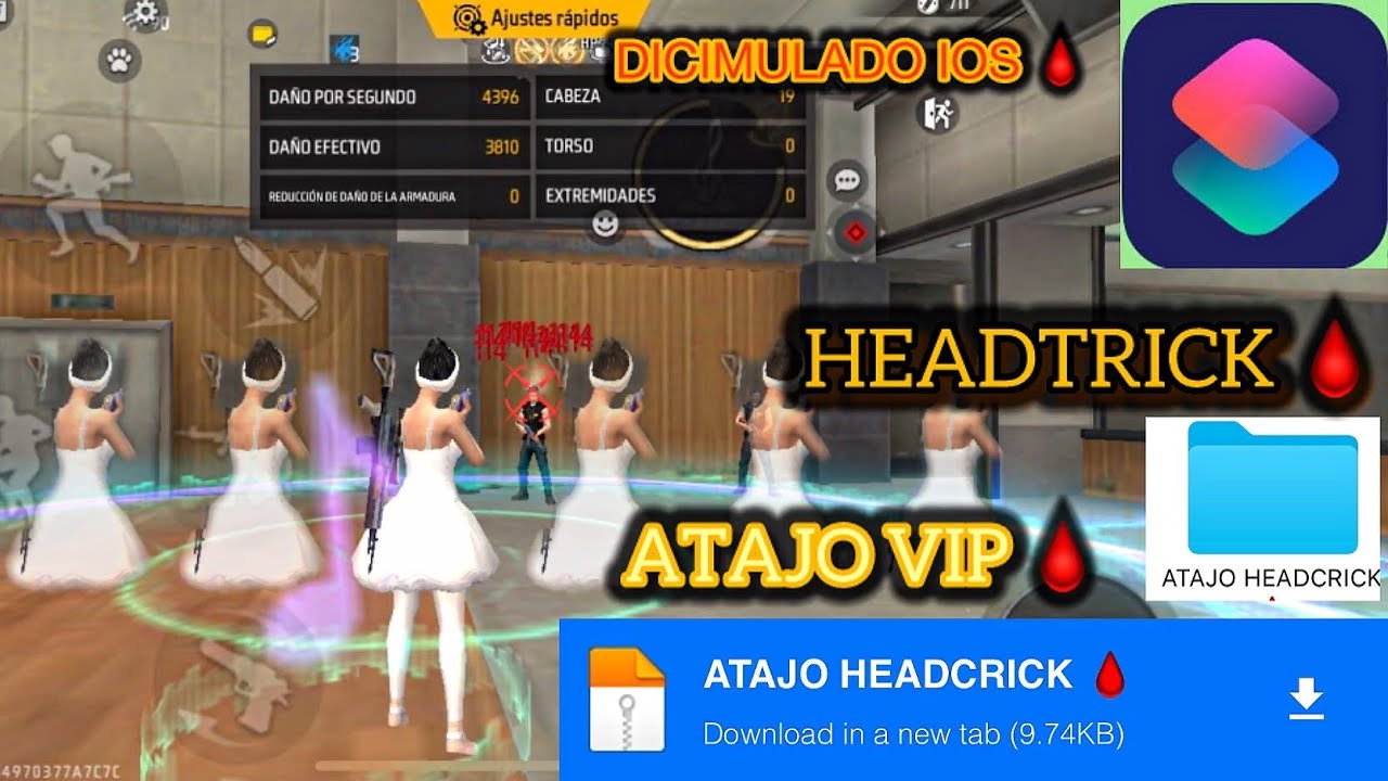 ATAJO 100% PARA TODAS LA VERSIÓN DE IOS 🩸