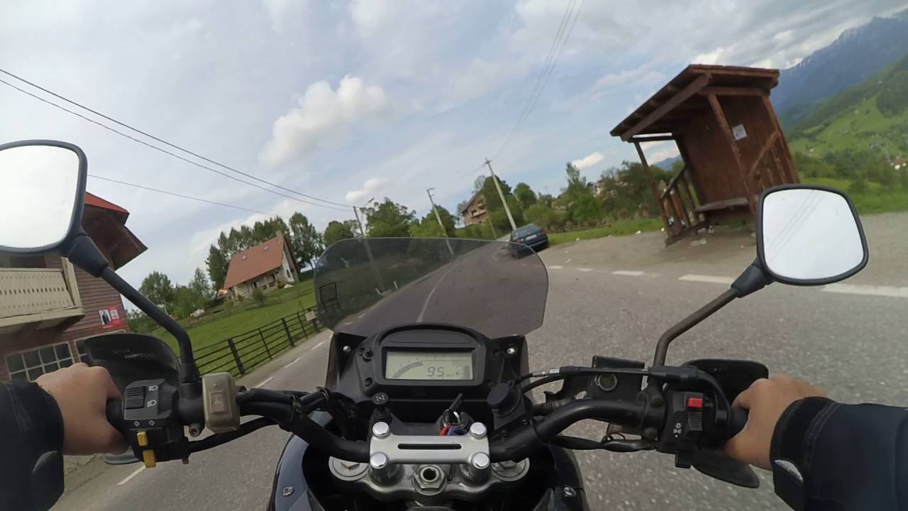 Riding a Suzuki XF650 Freewind through beautiful romanian landscapes (part 3)
