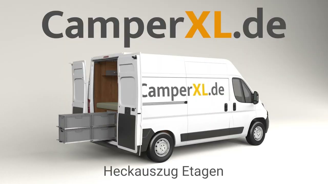 Heckauszug Camper Kastenwagen 2 Etagen CamperXL