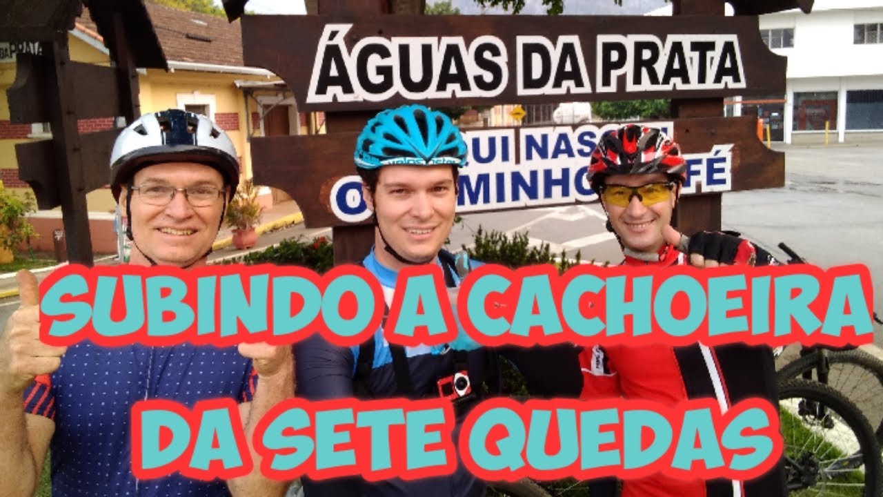 MTB - Subida da Cachoeira Sete Quedas em Águas da Prata - SP